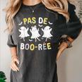 Pas De BOO-Rée Ghost Ballet Dancer Halloween Dance Teacher Women's Comfort Colors T-Shirt Pepper Pas De BOO-Rée Ghost Ballet Dancer Halloween Dance Teacher Women's Comfort Colors T-Shirt Pepper
