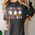 Pas De Boo-Ree Teachers Halloween Costume Ballet Dancers Women's Comfort Colors T-Shirt Pepper