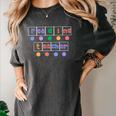 Phonics Reading Teacher Science Of Reading Literacy Coach Women's Comfort Colors T-Shirt Pepper