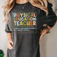Physical Education Teacher In My PE Teacher Era For Men Women Kids Women's Comfort Colors T-Shirt Pepper