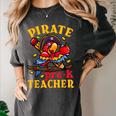 Pirate Pre-K Teacher Preschool Halloween Women's Comfort Colors T-Shirt Pepper Pirate Pre-K Teacher Preschool Halloween Women's Comfort Colors T-Shirt Pepper