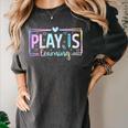 Play Is Learning Kindergarten Teacher Team Women Women's Comfort Colors T-Shirt Pepper Play Is Learning Kindergarten Teacher Team Women Women's Comfort Colors T-Shirt Pepper