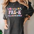 Pre-K Back To School Teachers Kids 1st Day Of School Women's Comfort Colors T-Shirt Pepper