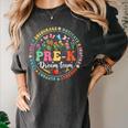 Pre-K Dream Team Back To School Teacher Flower Women's Comfort Colors T-Shirt Pepper Pre-K Dream Team Back To School Teacher Flower Women's Comfort Colors T-Shirt Pepper