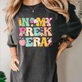 In My Pre-K Era Girl Back To School Cute PreSchool Teacher Women's Comfort Colors T-Shirt Pepper