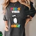 Pre-K Vibes Only Penguin Teachers Kids Back To School Women's Comfort Colors T-Shirt Pepper Pre-K Vibes Only Penguin Teachers Kids Back To School Women's Comfort Colors T-Shirt Pepper