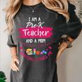 PreK Teacher Mom Shirt Preschool Teacher Mother For Women Women's Comfort Colors T-Shirt Pepper