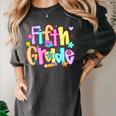 Preppy Fifth Grade Back To School 5th Grade Teacher Girl Boy Women's Comfort Colors T-Shirt Pepper Preppy Fifth Grade Back To School 5th Grade Teacher Girl Boy Women's Comfort Colors T-Shirt Pepper