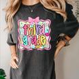Preppy Third Grade Back To School Teacher Girl Kid Women's Comfort Colors T-Shirt Pepper Preppy Third Grade Back To School Teacher Girl Kid Women's Comfort Colors T-Shirt Pepper