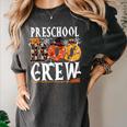 Preschool Boo Crew Teacher Halloween Women's Comfort Colors T-Shirt Pepper Preschool Boo Crew Teacher Halloween Women's Comfort Colors T-Shirt Pepper