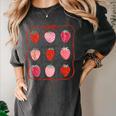 Preschool Is My Jam Strawberry Teacher First Day Of School Women's Comfort Colors T-Shirt Pepper Preschool Is My Jam Strawberry Teacher First Day Of School Women's Comfort Colors T-Shirt Pepper