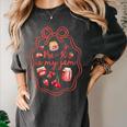 Preschool Pre-K Is My Jam Strawberry Girl Teacher Kids Women's Comfort Colors T-Shirt Pepper Preschool Pre-K Is My Jam Strawberry Girl Teacher Kids Women's Comfort Colors T-Shirt Pepper