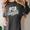 PTA Squad Parent Teacher Association Back To School Teacher Women's Comfort Colors T-Shirt Pepper PTA Squad Parent Teacher Association Back To School Teacher Women's Comfort Colors T-Shirt Pepper
