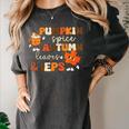 Pumpkin Spice Autumn Leaves IEPS Sped Teacher Fall Women's Comfort Colors T-Shirt Pepper Pumpkin Spice Autumn Leaves IEPS Sped Teacher Fall Women's Comfort Colors T-Shirt Pepper