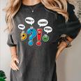 Punctuation Marks Wait What I Agree Stop English Teacher Women's Comfort Colors T-Shirt Pepper Punctuation Marks Wait What I Agree Stop English Teacher Women's Comfort Colors T-Shirt Pepper