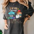 If You Can Read This Thank A Teacher Women's Comfort Colors T-Shirt Pepper