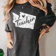 Red For Ed Washington Teacher T Shirts RedForEd Tee Shirt Women's Comfort Colors T-Shirt Pepper