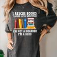 I Rescue Books Trapped In The Bookstore Book Teacher For Men Women Women's Comfort Colors T-Shirt Pepper