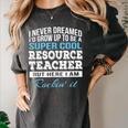 Resource Teacher Tshirt Men Women Women's Comfort Colors T-Shirt Pepper