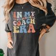 Retro Groovy In My Instructional Coach Era Teacher Women's Comfort Colors T-Shirt Pepper Retro Groovy In My Instructional Coach Era Teacher Women's Comfort Colors T-Shirt Pepper