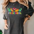 Retro Preschool Cute Dinosaur Preschool Teacher Kids Boys Women's Comfort Colors T-Shirt Pepper Retro Preschool Cute Dinosaur Preschool Teacher Kids Boys Women's Comfort Colors T-Shirt Pepper