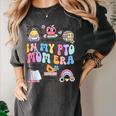 Retro In My PTO Mom Era Parent Organization Team Teacher Women's Comfort Colors T-Shirt Pepper Retro In My PTO Mom Era Parent Organization Team Teacher Women's Comfort Colors T-Shirt Pepper