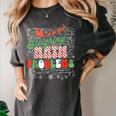 Retro Sleighing Math Problems Santa Math Teacher Christmas Women's Comfort Colors T-Shirt Pepper Retro Sleighing Math Problems Santa Math Teacher Christmas Women's Comfort Colors T-Shirt Pepper