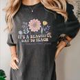 Retro I Teach Tiny Humans About Jesus Christian Teacher Women's Comfort Colors T-Shirt Pepper