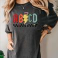 Rock Abcd Back To School Abcd Preschool Teacher Appreciation Women's Comfort Colors T-Shirt Pepper Rock Abcd Back To School Abcd Preschool Teacher Appreciation Women's Comfort Colors T-Shirt Pepper
