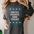 Santas Favorite Band Teacher Christmas Women's Comfort Colors T-Shirt Pepper Santas Favorite Band Teacher Christmas Women's Comfort Colors T-Shirt Pepper