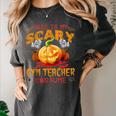 This Is My Scary Gym Teacher Costume Pumpkin Halloween Men Women Women's Comfort Colors T-Shirt Pepper This Is My Scary Gym Teacher Costume Pumpkin Halloween Men Women Women's Comfort Colors T-Shirt Pepper