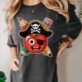 School International Talk Like A Pirate Day Pirate Teacher Women's Comfort Colors T-Shirt Pepper School International Talk Like A Pirate Day Pirate Teacher Women's Comfort Colors T-Shirt Pepper