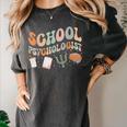 School Psychologist Teacher Psychology School Psychologist Women's Comfort Colors T-Shirt Pepper