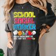 School Social Worker Teacher Caseworker Public Servant LSW Women's Comfort Colors T-Shirt Pepper School Social Worker Teacher Caseworker Public Servant LSW Women's Comfort Colors T-Shirt Pepper