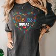 School For Teachers Students Monitor Recess Crew Team Women's Comfort Colors T-Shirt Pepper School For Teachers Students Monitor Recess Crew Team Women's Comfort Colors T-Shirt Pepper