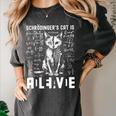 Schrodinger's Cat Dead And Alive Physics Teacher Women's Comfort Colors T-Shirt Pepper