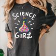 Science Girl Chemistry Biology Student Teacher Women's Comfort Colors T-Shirt Pepper