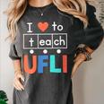 Science Of Reading I Love To Teach UFLI Teacher Literacy Women's Comfort Colors T-Shirt Pepper Science Of Reading I Love To Teach UFLI Teacher Literacy Women's Comfort Colors T-Shirt Pepper