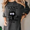 Science Teacher Appreciation Merch -Adults -Youth Grey Classic Fit Modern Science Theme Cartoon Women's Comfort Colors T-Shirt Pepper Science Teacher Appreciation Merch -Adults -Youth Grey Classic Fit Modern Science Theme Cartoon Women's Comfort Colors T-Shirt Pepper