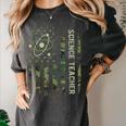 Science Teacher Camo American Flag Back To School Women's Comfort Colors T-Shirt Pepper