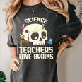 Science Teachers Love Brains Teachers Halloween Women's Comfort Colors T-Shirt Pepper
