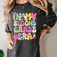 In My Second Grade Era Teachers Women Back To School Girls Women's Comfort Colors T-Shirt Pepper
