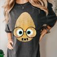 The Smart Seed Good Egg Teacher Halloween Costume Food Group Women's Comfort Colors T-Shirt Pepper The Smart Seed Good Egg Teacher Halloween Costume Food Group Women's Comfort Colors T-Shirt Pepper