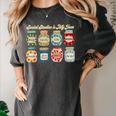 Social Studies Is My Jam History Teacher Back To School Women's Comfort Colors T-Shirt Pepper