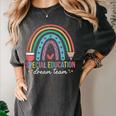Special Education Dream Team Rainbow SPED Teacher Autism Women's Comfort Colors T-Shirt Pepper Special Education Dream Team Rainbow SPED Teacher Autism Women's Comfort Colors T-Shirt Pepper