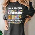Special Educational Assistant And Sped Teacher Women's Comfort Colors T-Shirt Pepper Special Educational Assistant And Sped Teacher Women's Comfort Colors T-Shirt Pepper
