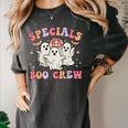 Specials Boo Crew Art Music Pe Tech Teacher Ghost Halloween Women's Comfort Colors T-Shirt Pepper Specials Boo Crew Art Music Pe Tech Teacher Ghost Halloween Women's Comfort Colors T-Shirt Pepper