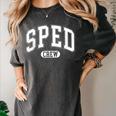 SPED Crew SPED Teacher Back To School For Women Men Women's Comfort Colors T-Shirt Pepper SPED Crew SPED Teacher Back To School For Women Men Women's Comfort Colors T-Shirt Pepper
