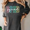 SPED Squad Team SPED Teacher Special Education Teacher Women's Comfort Colors T-Shirt Pepper
