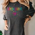 Speducator Shirt Special Education Teacher Sped Ed Women's Comfort Colors T-Shirt Pepper Speducator Shirt Special Education Teacher Sped Ed Women's Comfort Colors T-Shirt Pepper
